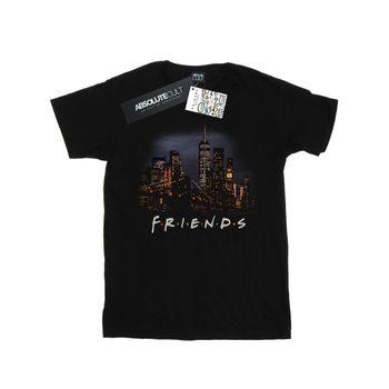 friends t-shirt night skyline black l