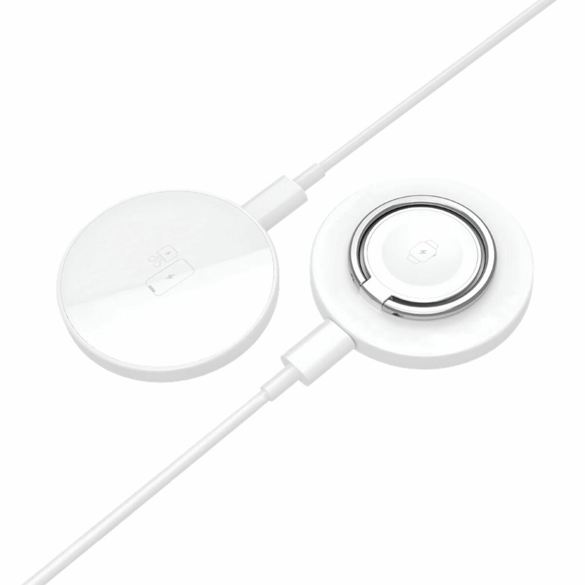 contact wireless charger 15w white