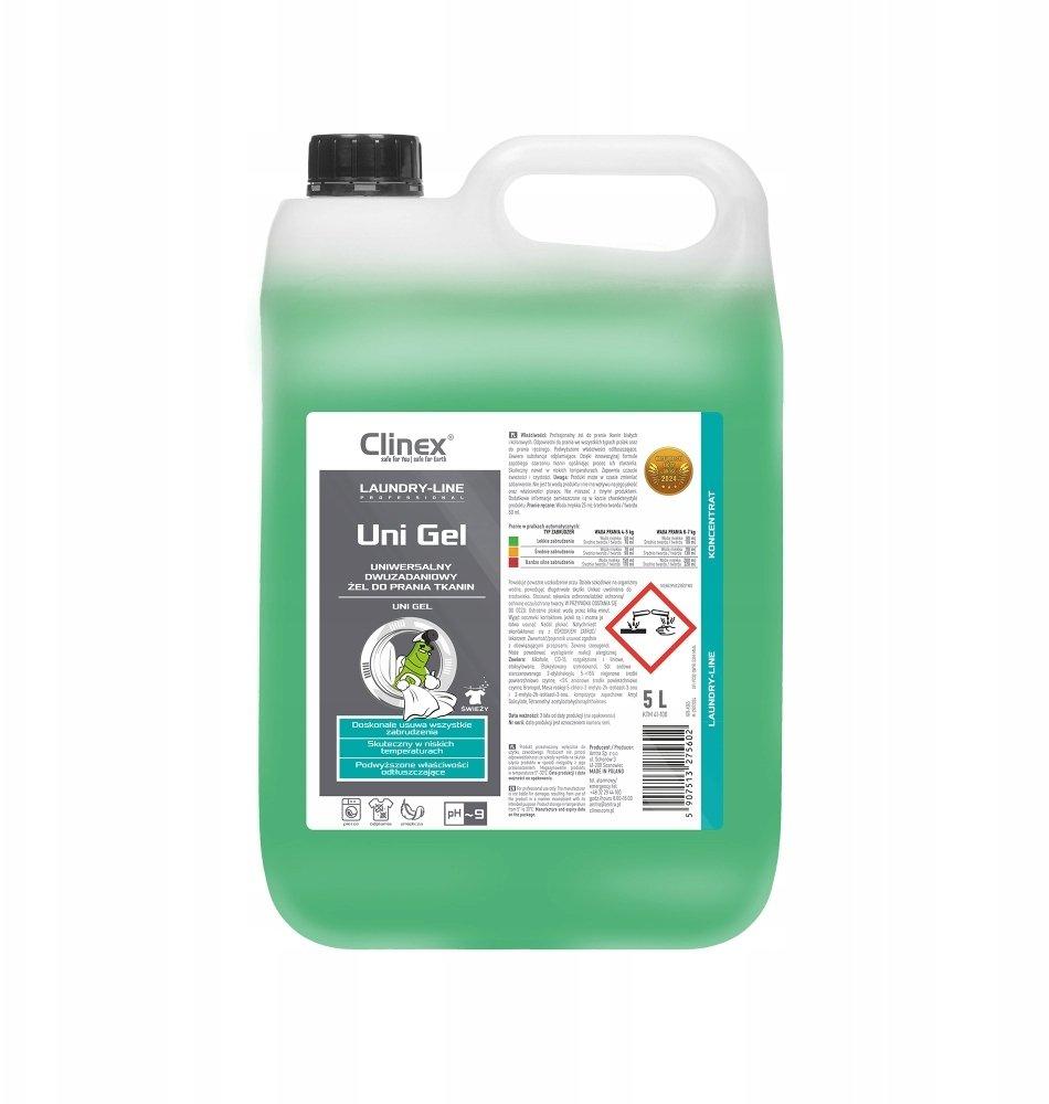 clinex laundry gel uni gel 5l