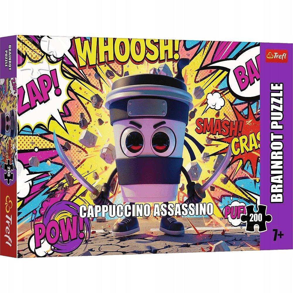 trefl puzzle 200 cappuccino assassino
