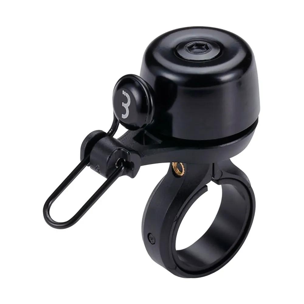 bbb bike bell noisy plus black 28mm