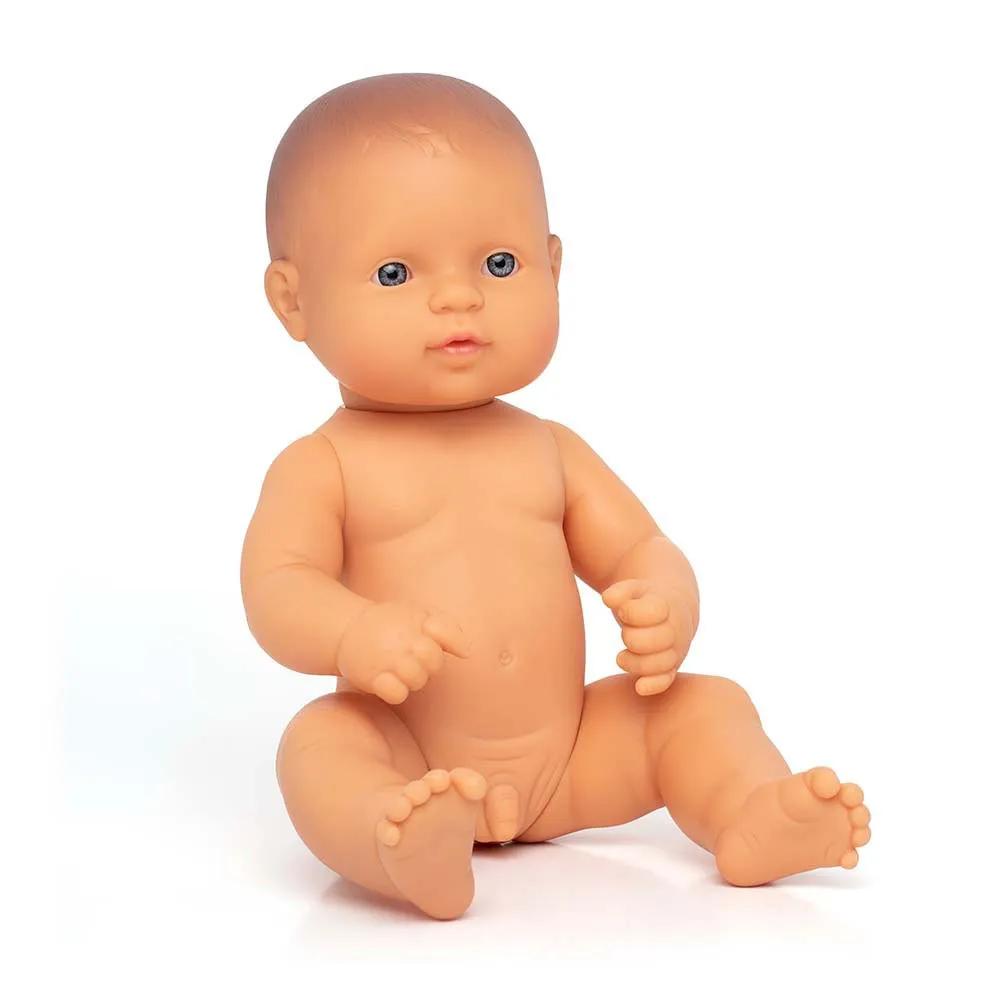 miniland baby doll boy 32cm vanilla scented