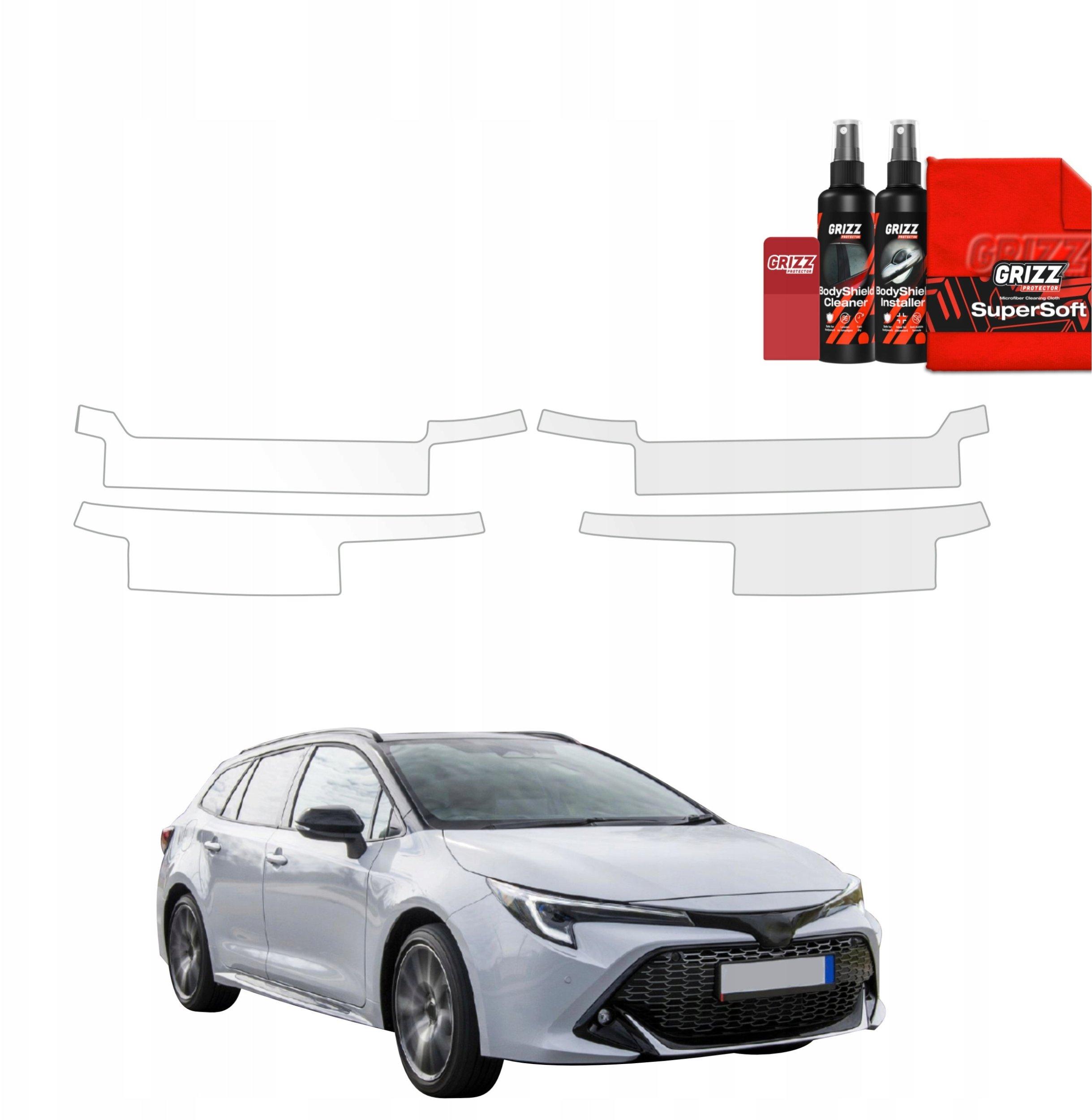 grizz protector paint protection film bodyshield toyota corolla kombi 30x50cm