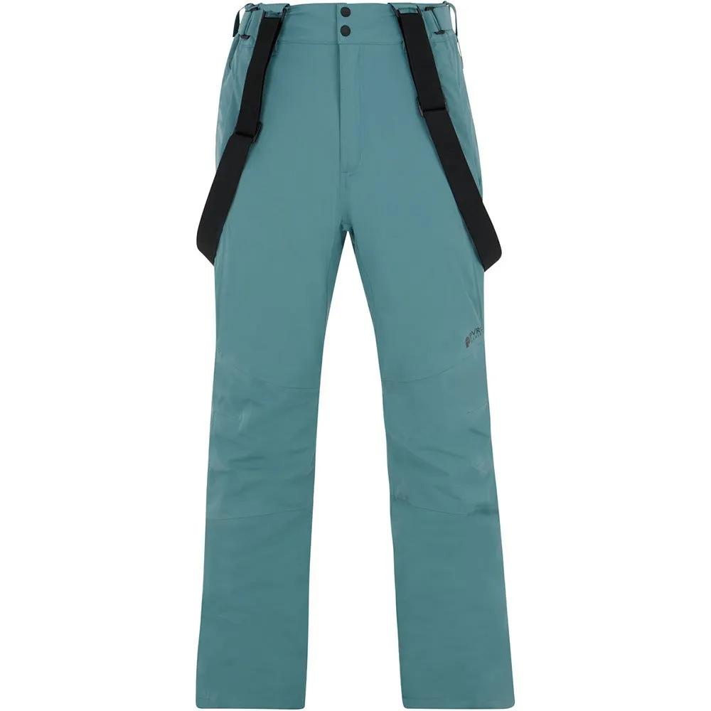 protest ski pants miikka atlantic green xl short