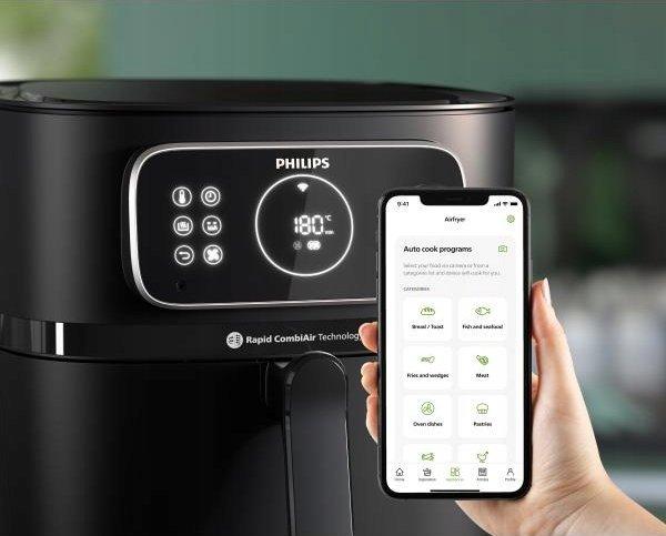 philips air fryer ovi smart xxl hd9876/90 8.3l