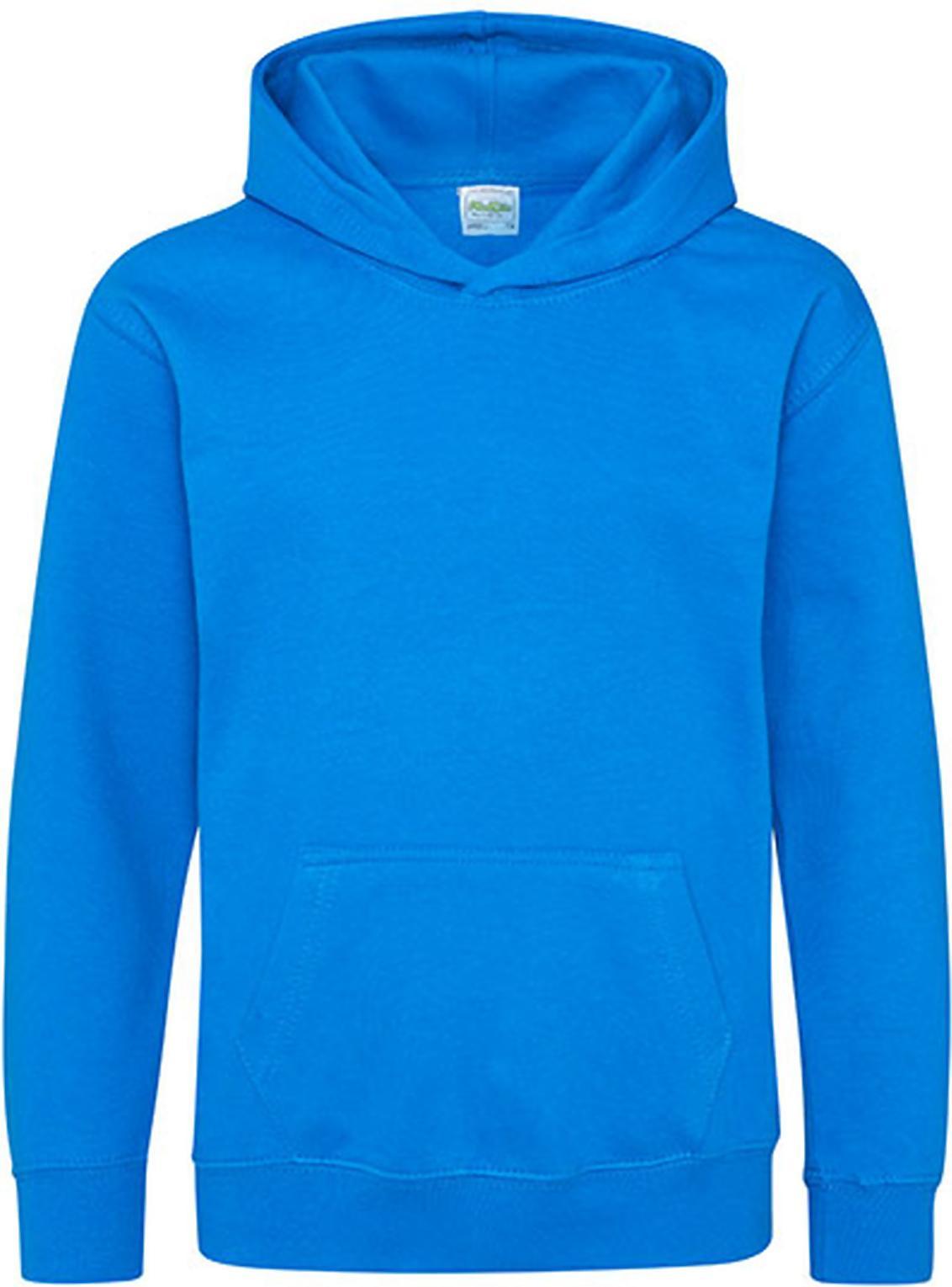 just hoods hoodie kids standard fit charcoal 80% cotton