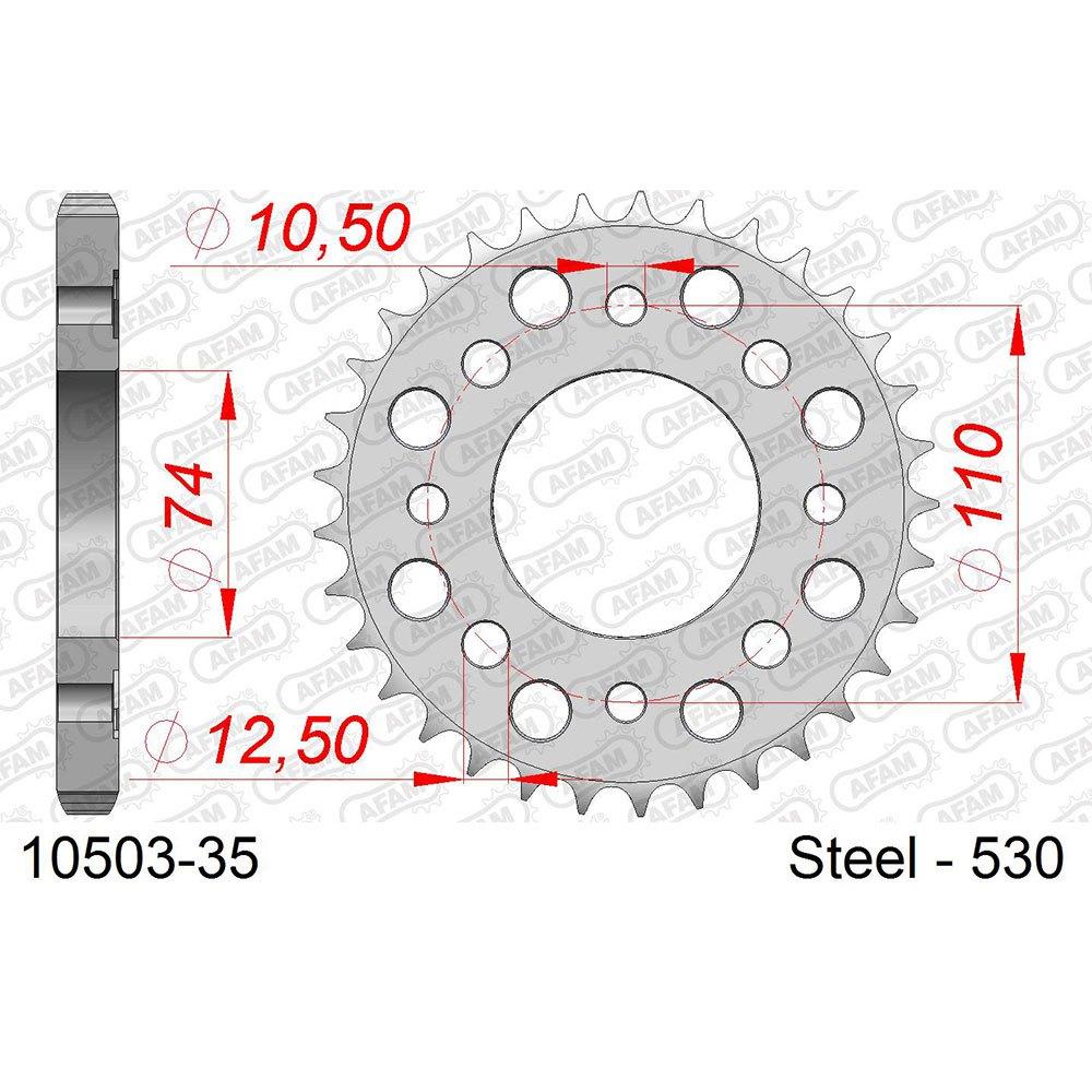 afam rear sprocket 10503 33t