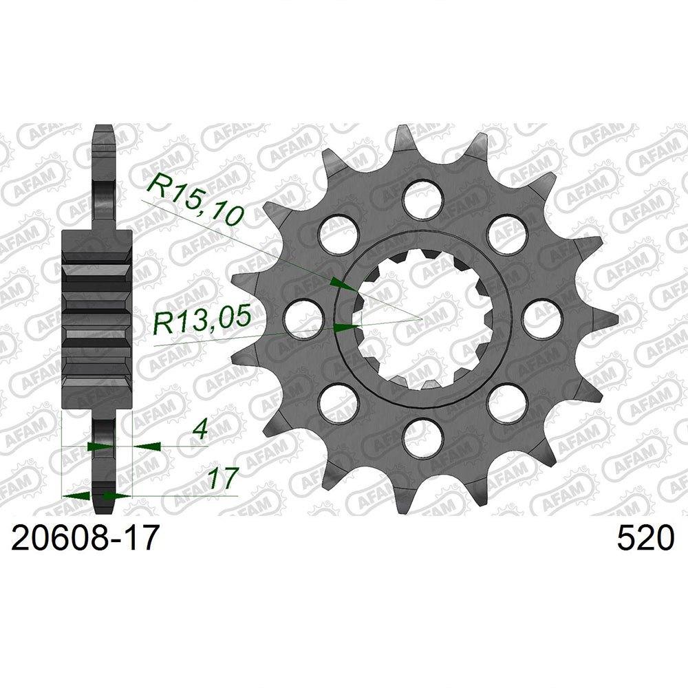 afam front sprocket 20608 14t