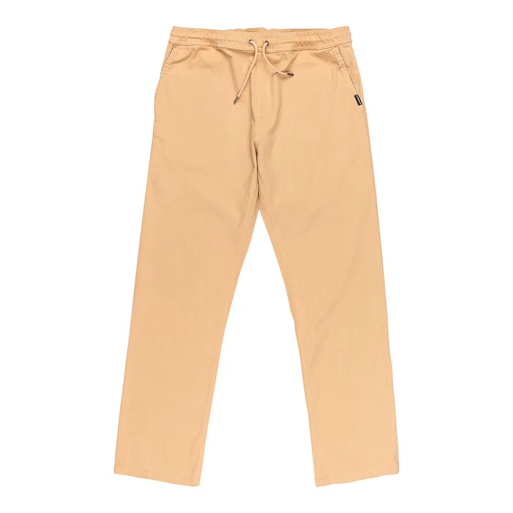 quiksilver cargo pants taxer regular fit beige l