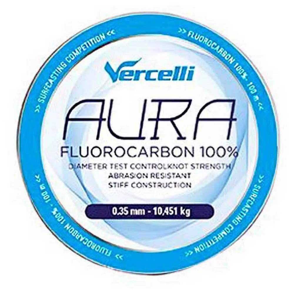 vercelli fishing line aura 100m fluorocarbon 0.300mm