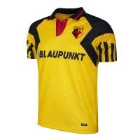 watford football shirt retro 1994/95 yellow/black s