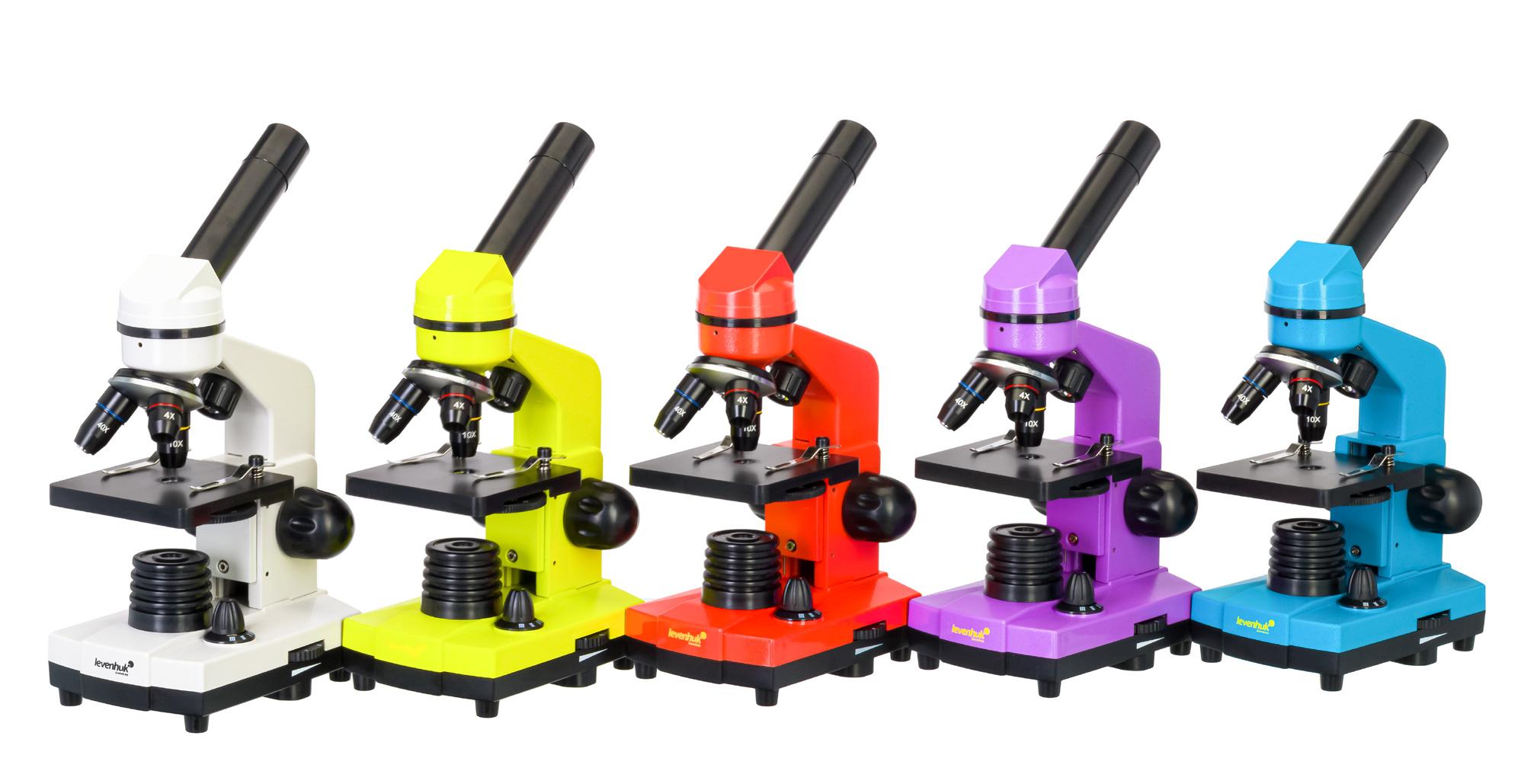 levenhuk microscope rainbow 2l 40-400x