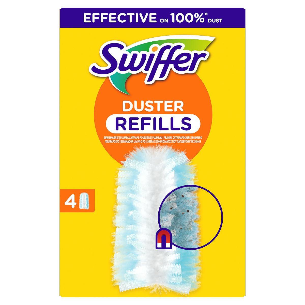 swiffer dusting cloth refills 4 pack multicolor