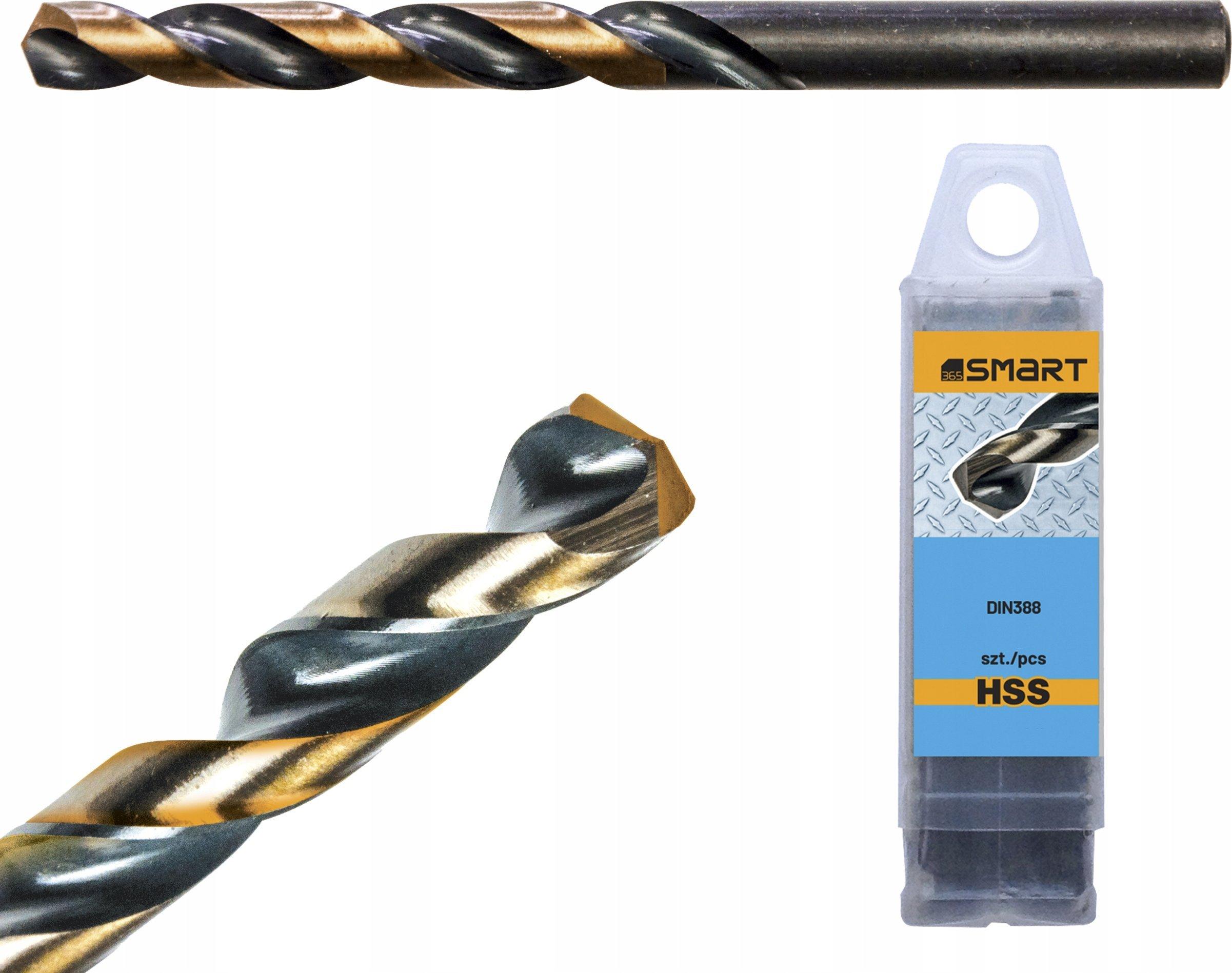 smart hss drill bits 4mm 10 pack