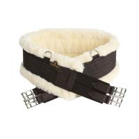 kentucky sheepskin girth brown 135 cm