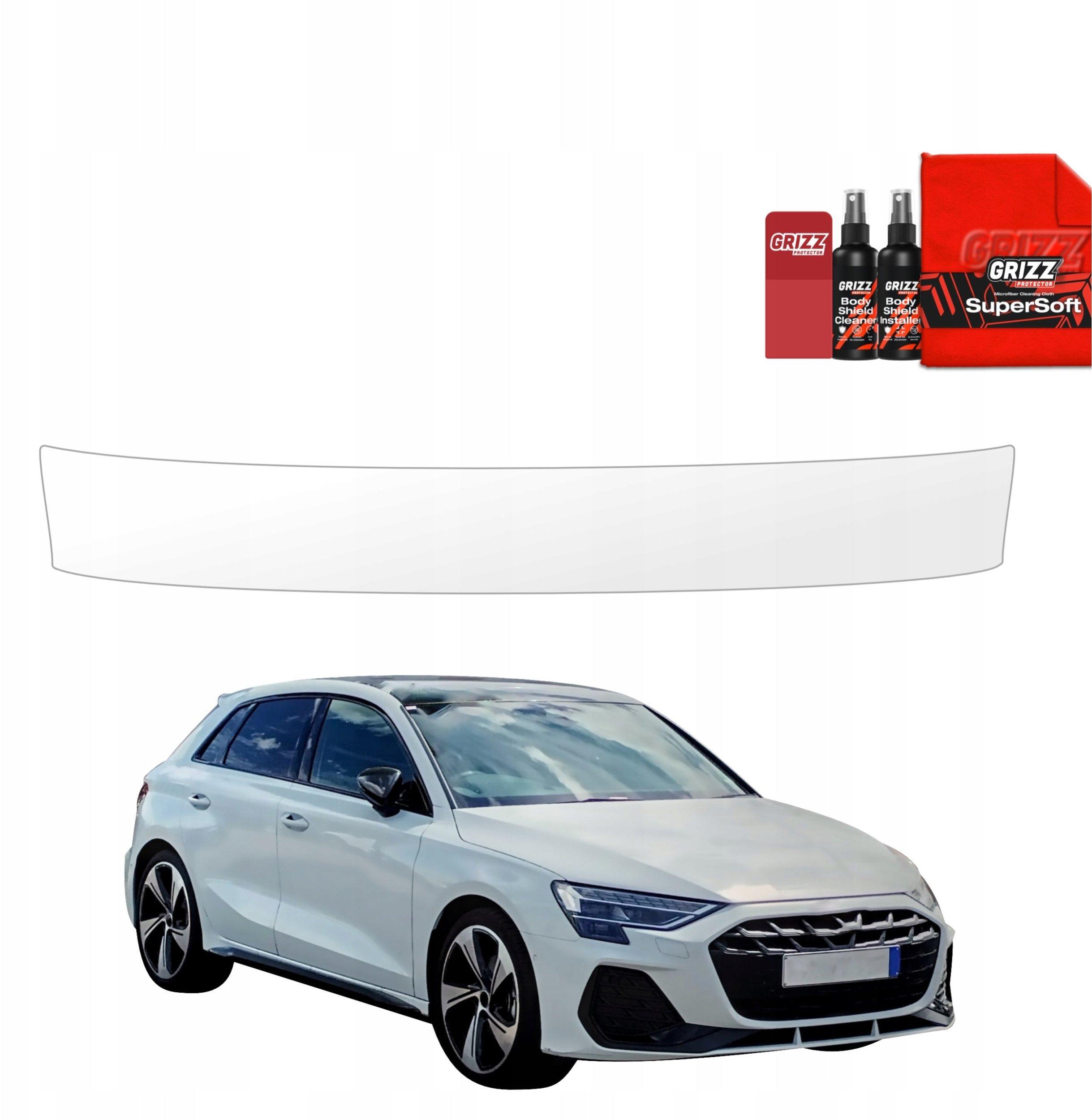 grizz protector paint protection film bodyshield audi a3 8y hatchback 50x30cm