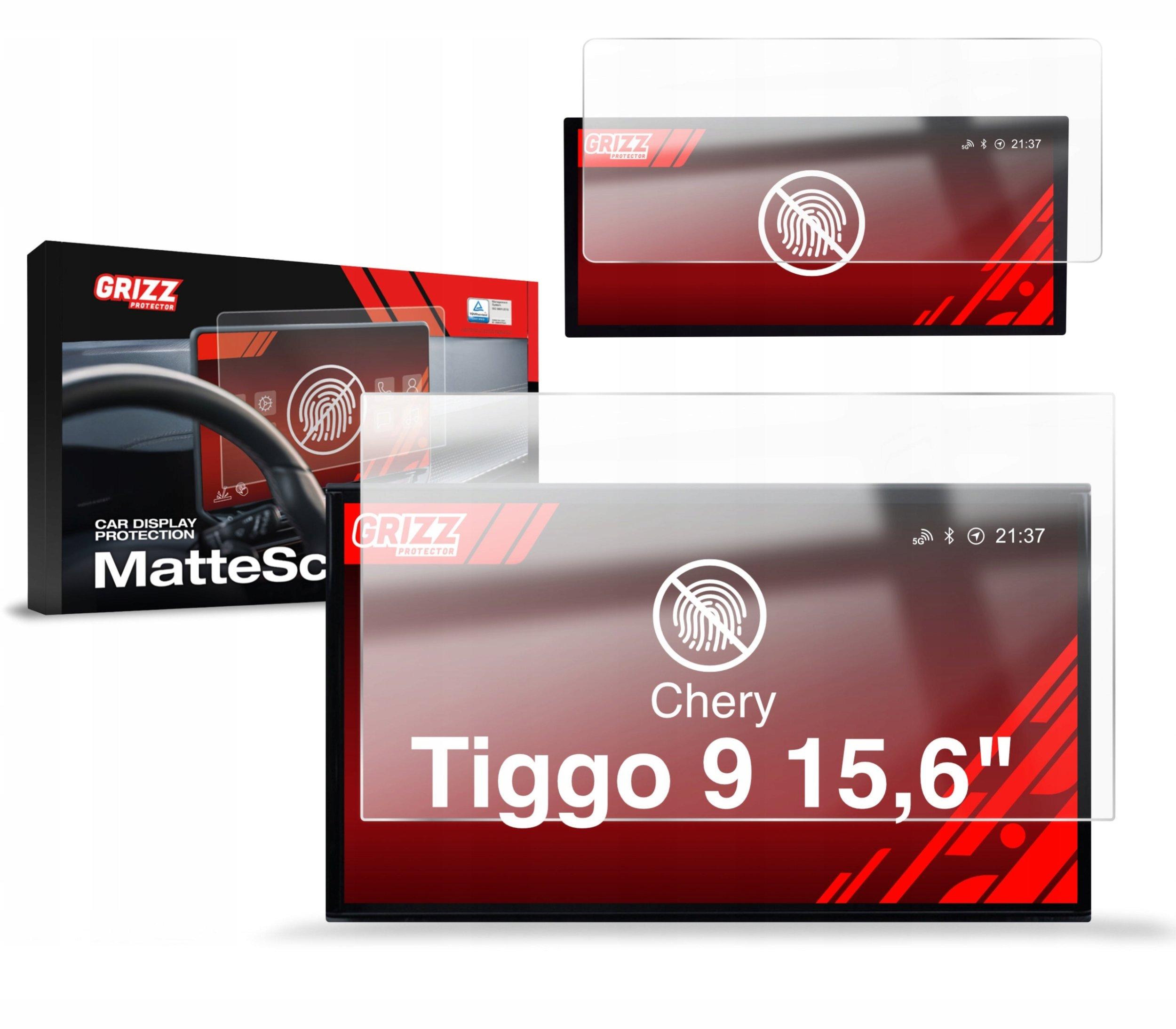 grizz glass screen protector chery tiggo 9 15.6 inch 2025-2026