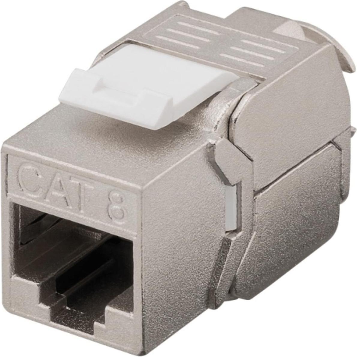 dsit keystone connector cat8 stp toolless