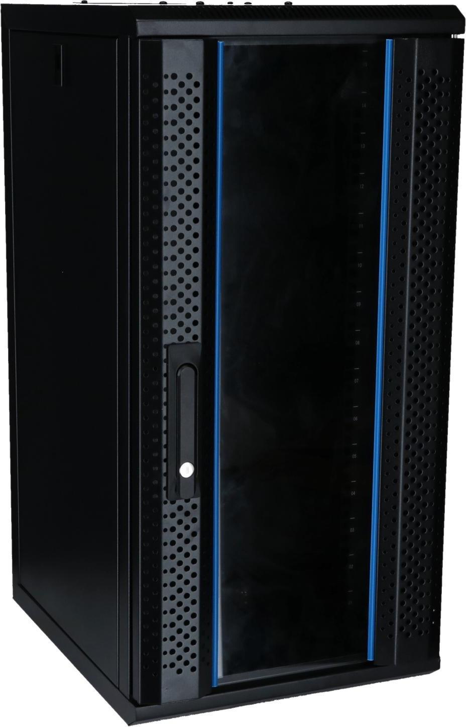 dsit server rack 15 he 10 inch glass door