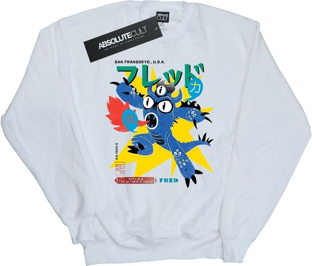 disney sweatshirt big hero 6 ultimate kaiju white