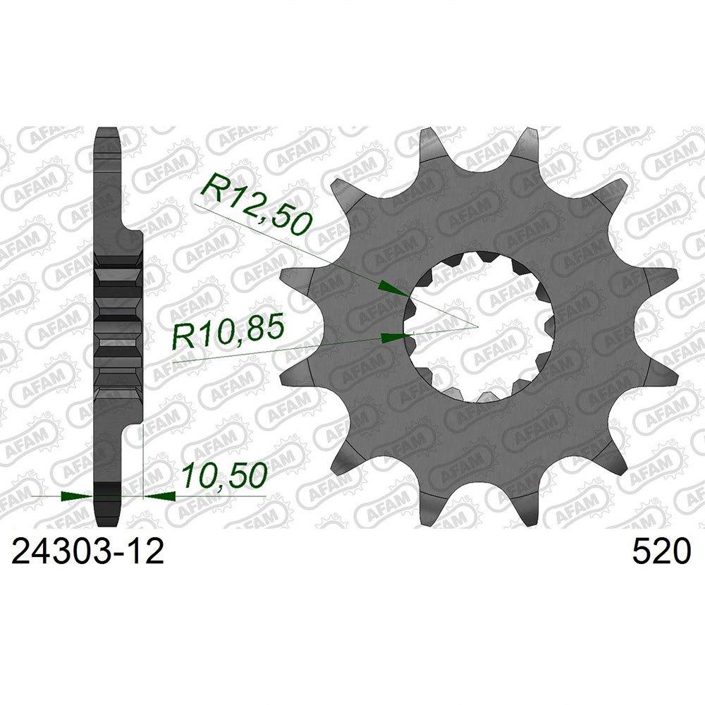 afam sprocket standard 24303520 12t