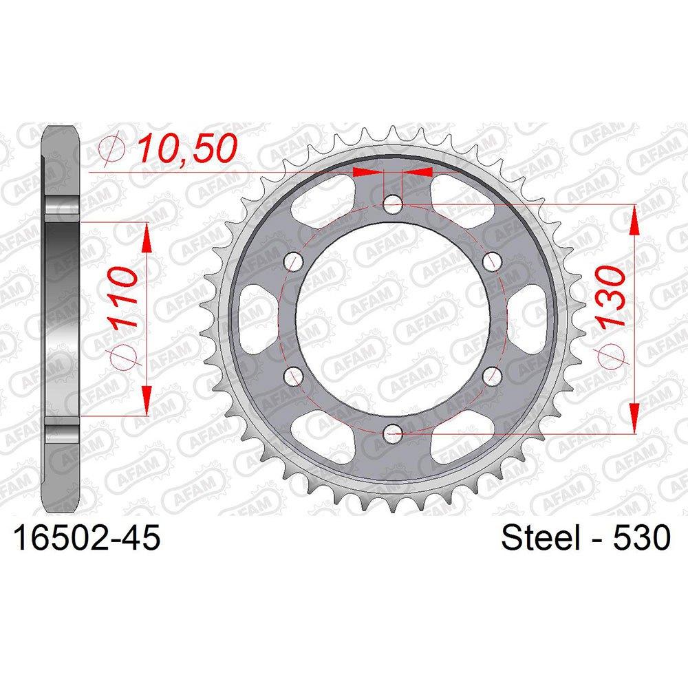afam rear sprocket 16502 39t