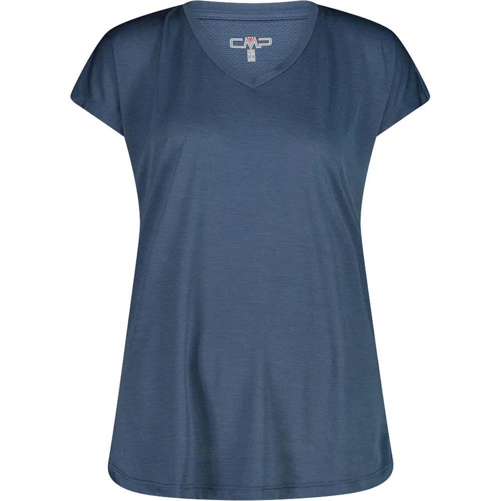 cmp t-shirt 35n5586 short sleeve blue 2xs