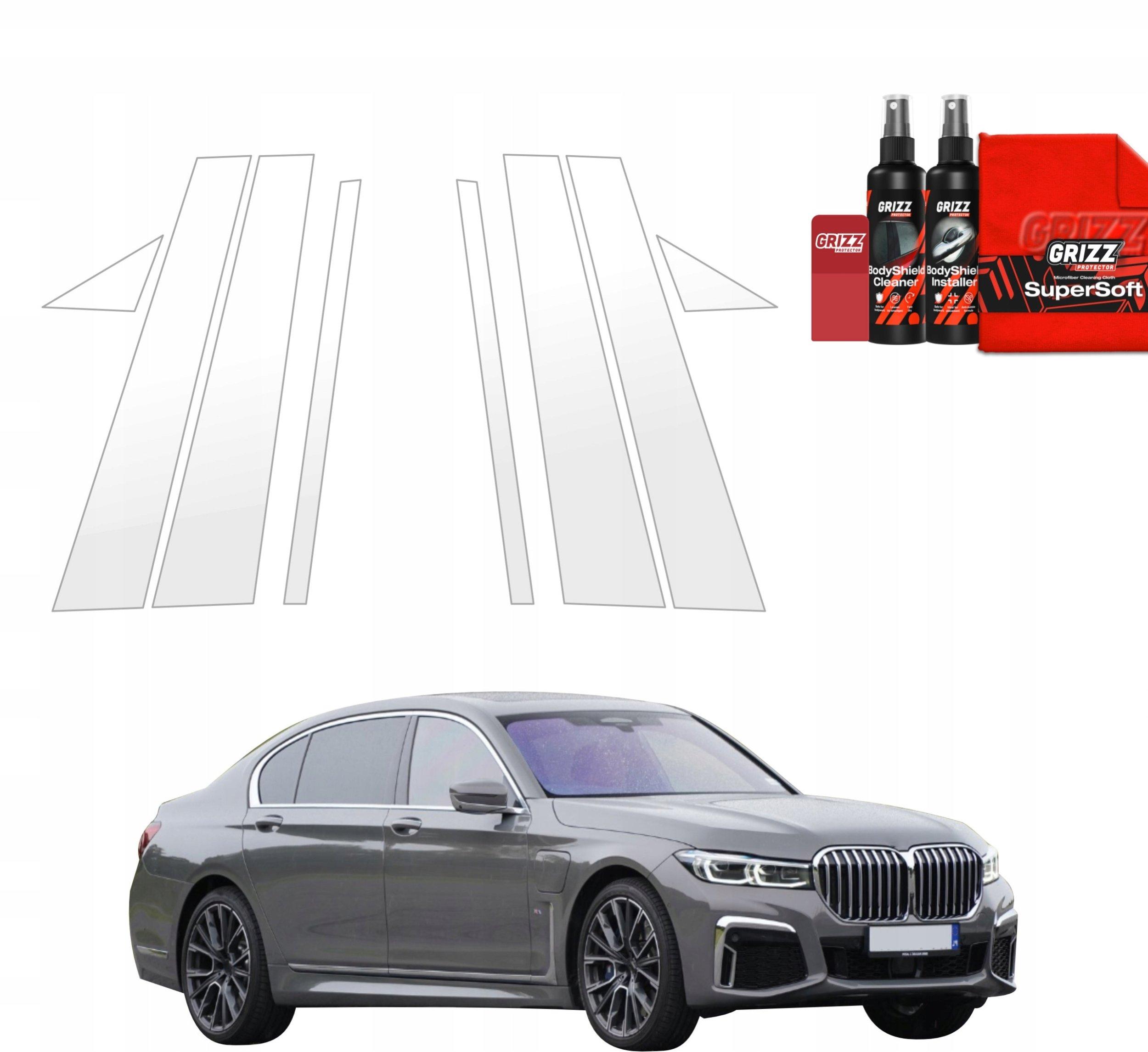 grizz protector paint protection film bodyshield bmw 7 g12 30x50cm