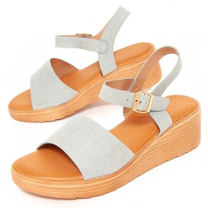 montevita wedge sandals tiril blue