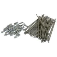 gurpil motorcycle spokes 37223 silver 36 units