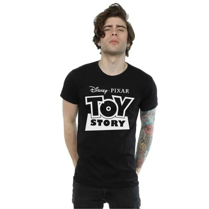 disney t-shirt toy story logo black