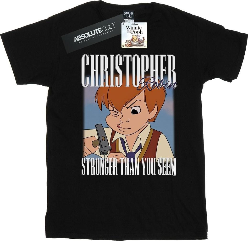 disney t-shirt printed black