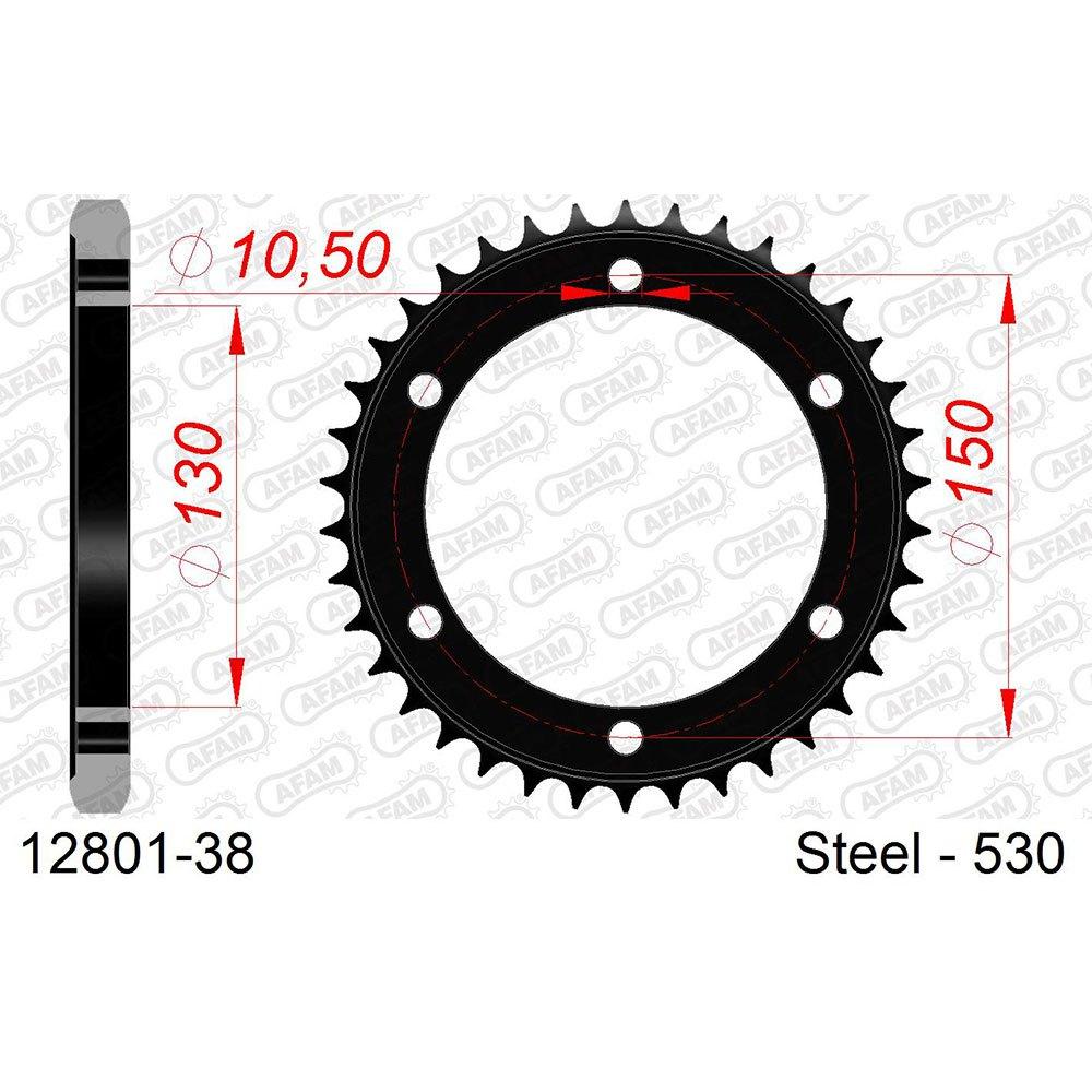 afam rear sprocket 12801 41t