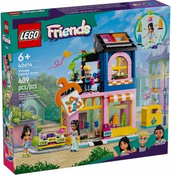 lego building set friends second-hand clothing store 42614