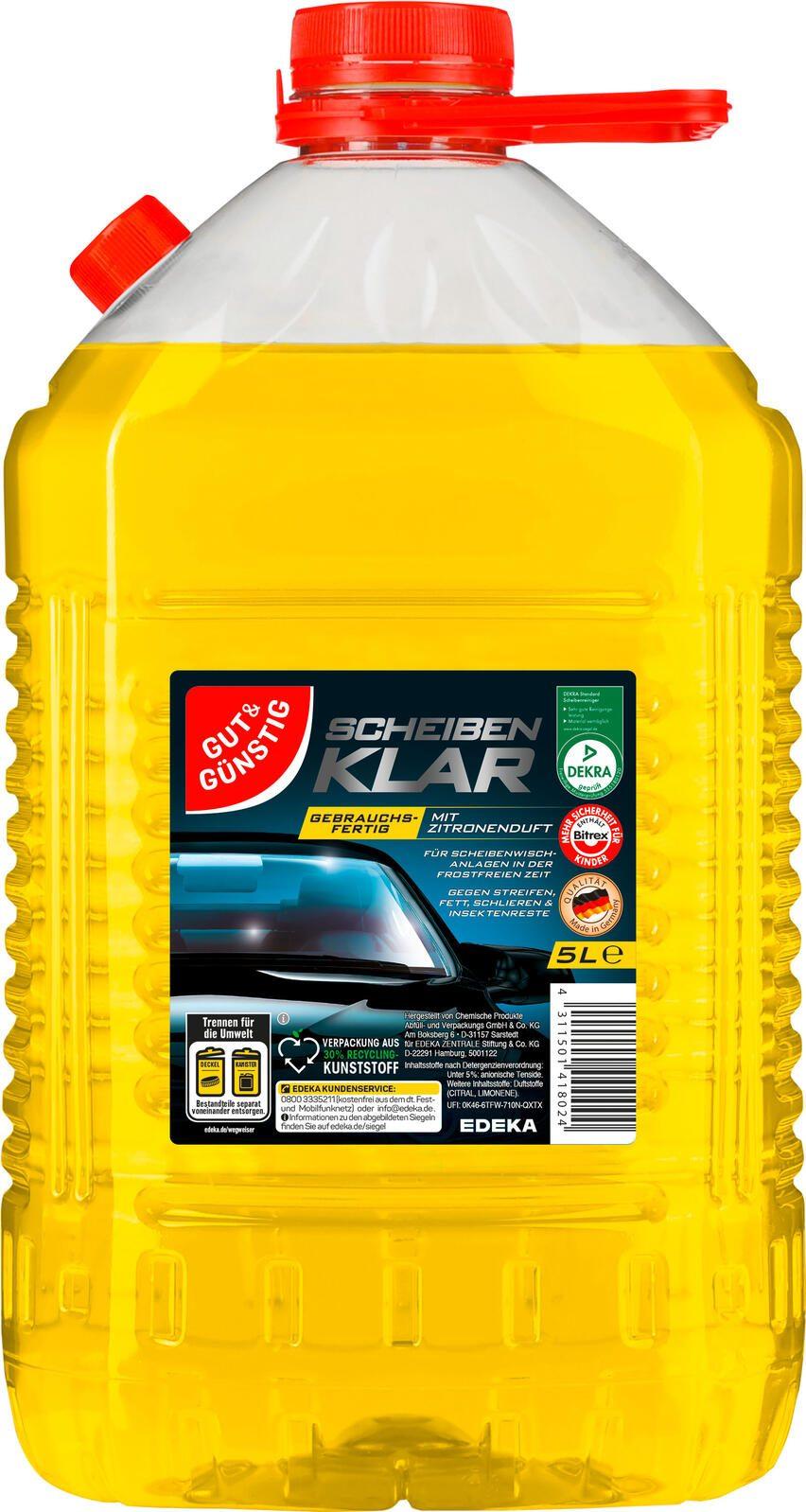 gut & günstig windshield cleaner 5.0 l