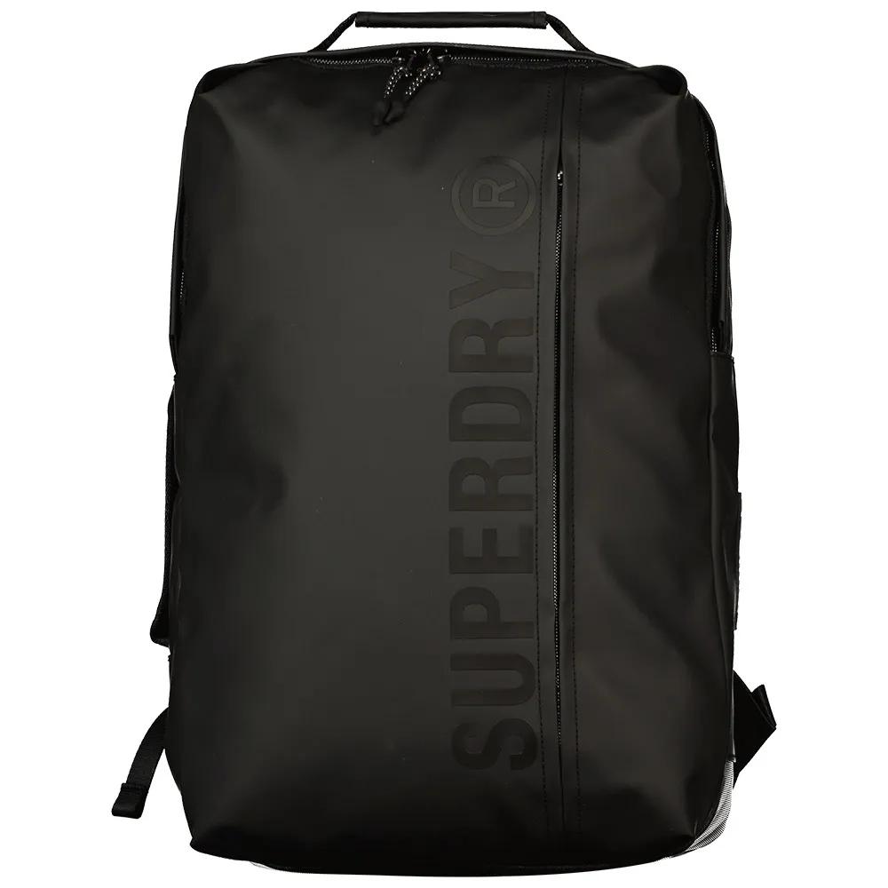 superdry backpack tarp 35 liters black