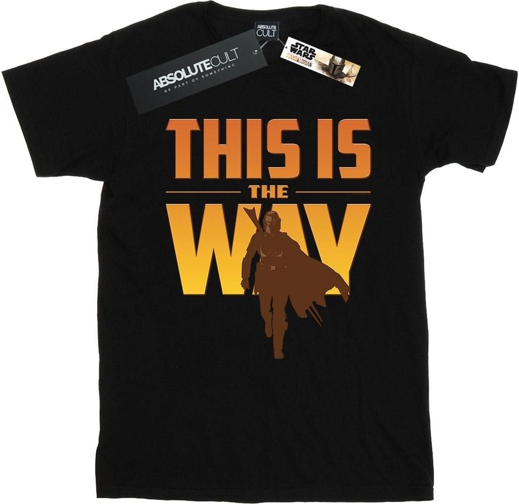 star wars t-shirt mandalorian this is the way black 5xl