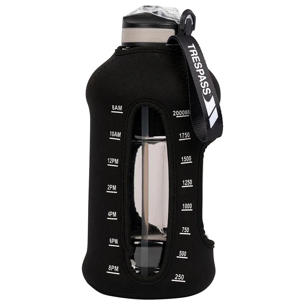 trespass sports water bottle keglos 2.2l