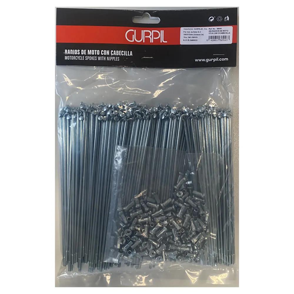 gurpil motorcycle spokes 36922 205x2.90mm 200 units