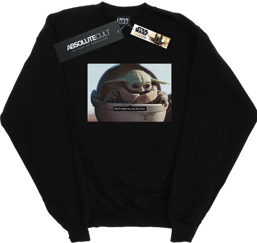 star wars sweatshirt mandalorian dont make me black m