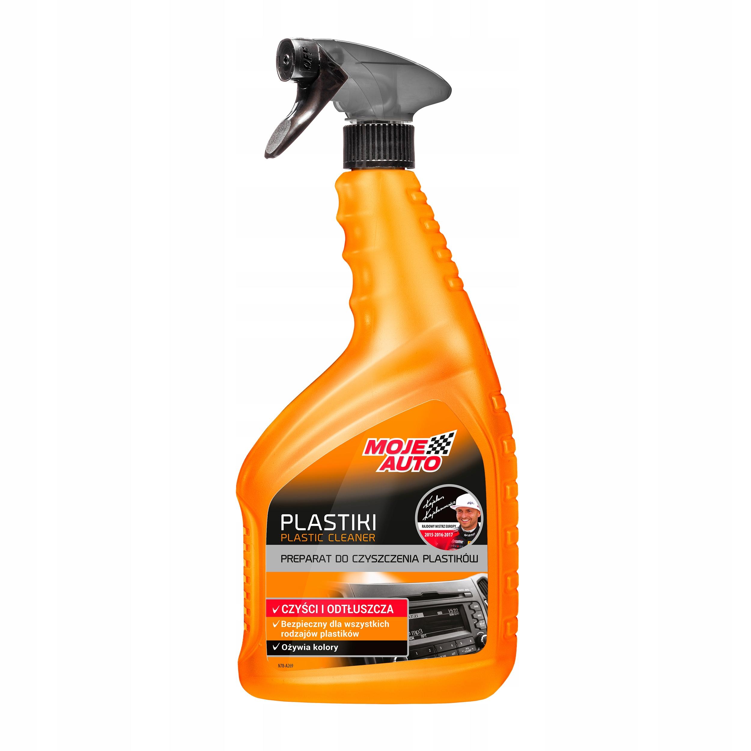 moje auto plastic cleaner 750ml spray