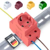 b+g socket gs16 schuko 16a 1 pack