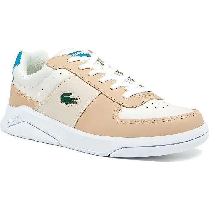 lacoste sneakers game advance beige 44