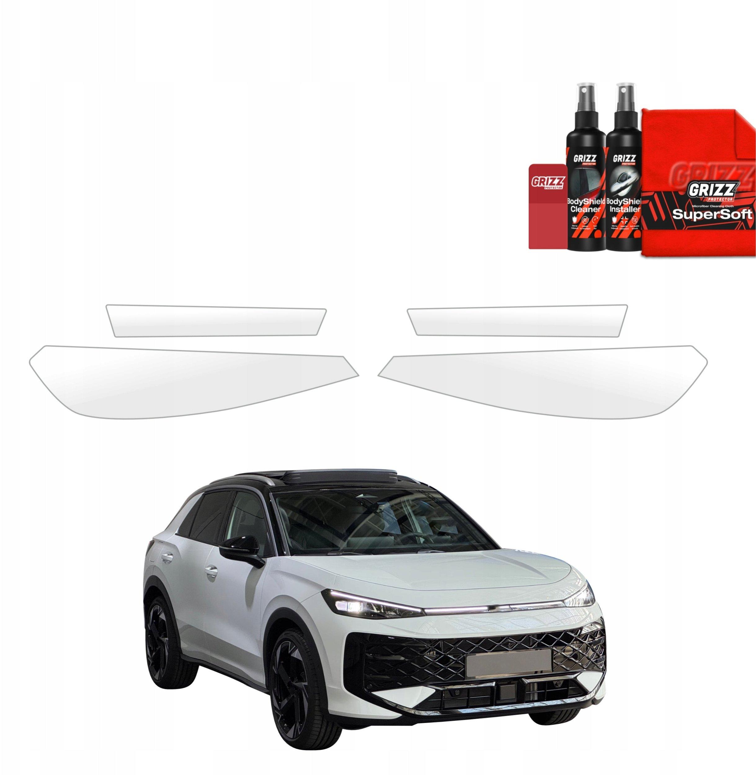 grizz protector protective film bodyshield volkswagen t-roc clear