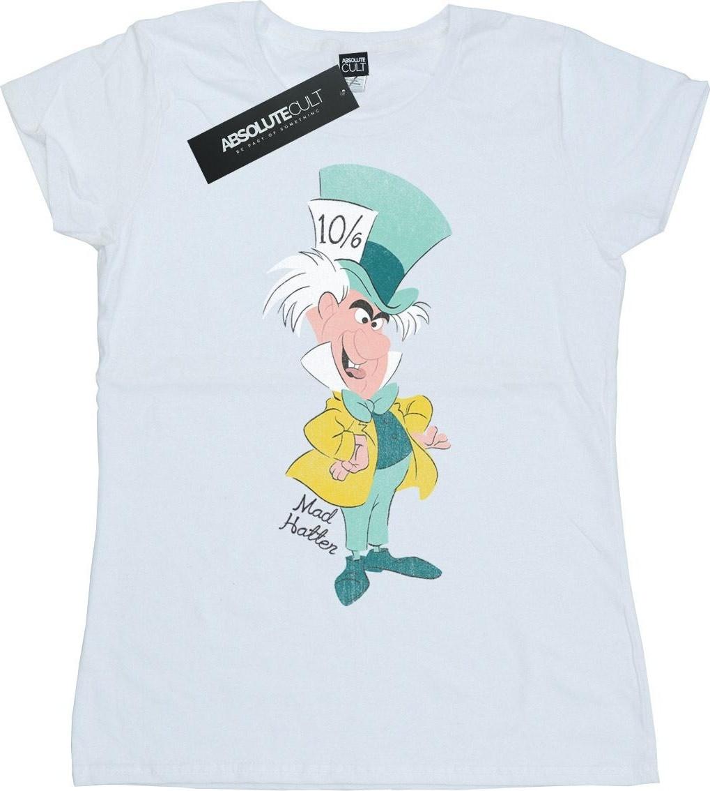disney t-shirt alice in wonderland boyfriend white s
