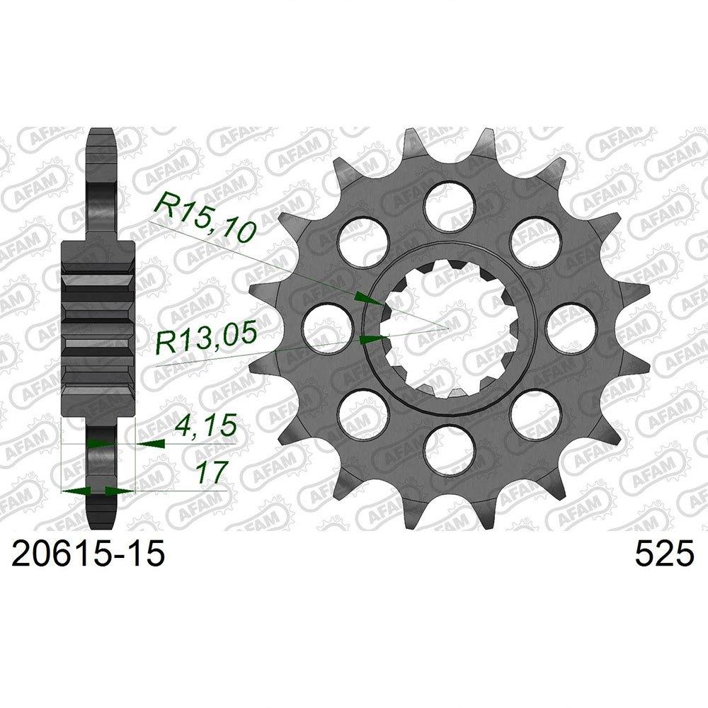 afam front sprocket 20615 16t