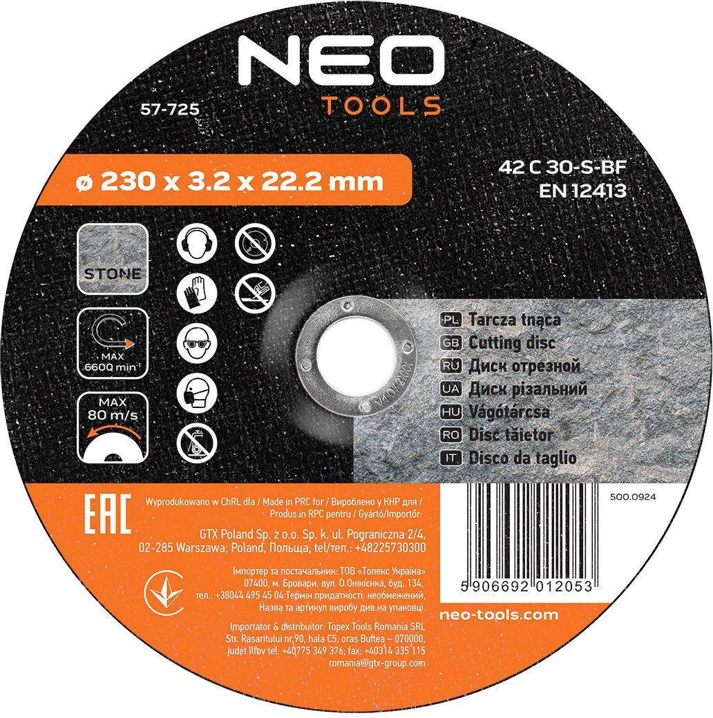 neo cutting disc 42 c 30-s-bf 230mm