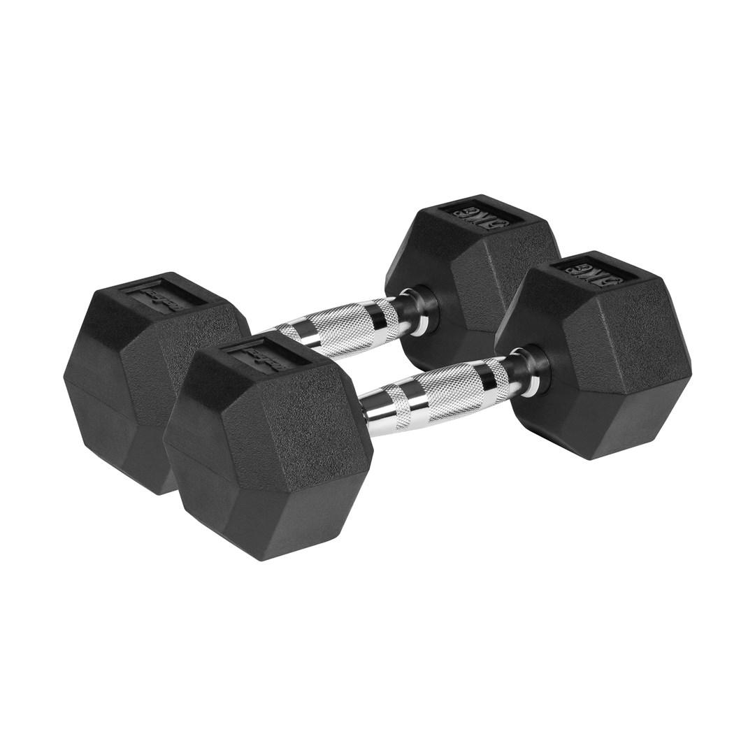 rebel active dumbbells hex 2x5kg