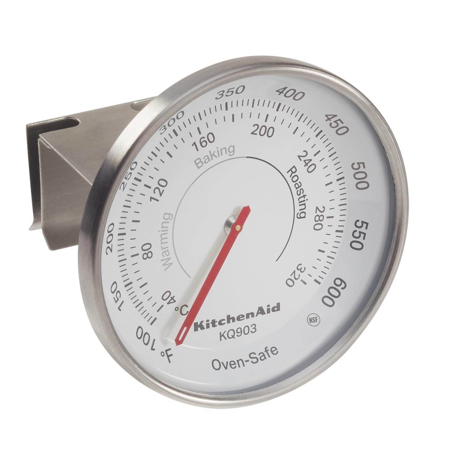 kitchenaid oven thermometer 40-320c stainless steel