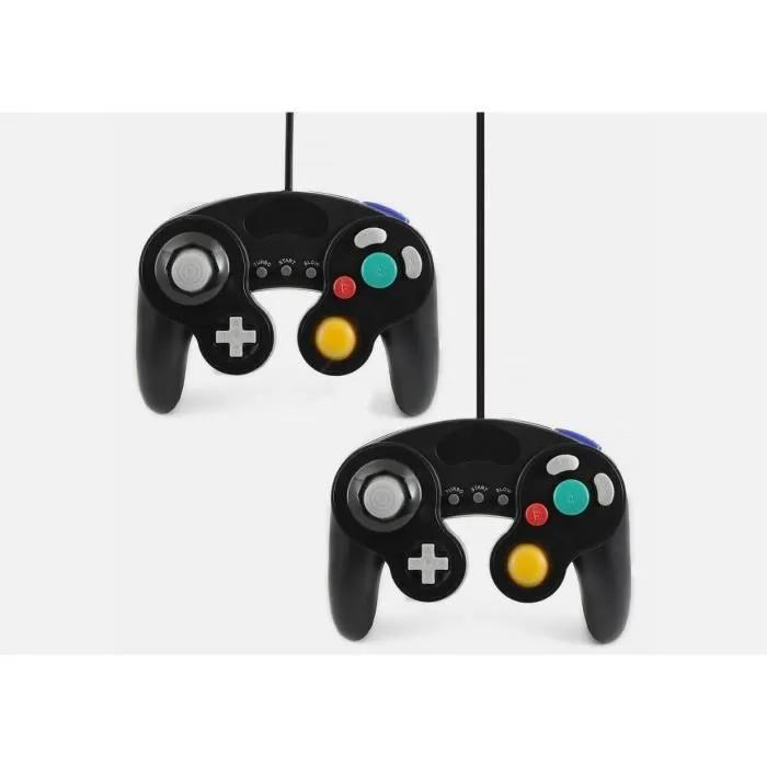 generic game controller classic wired for nintendo gamecube/wii 2 pack